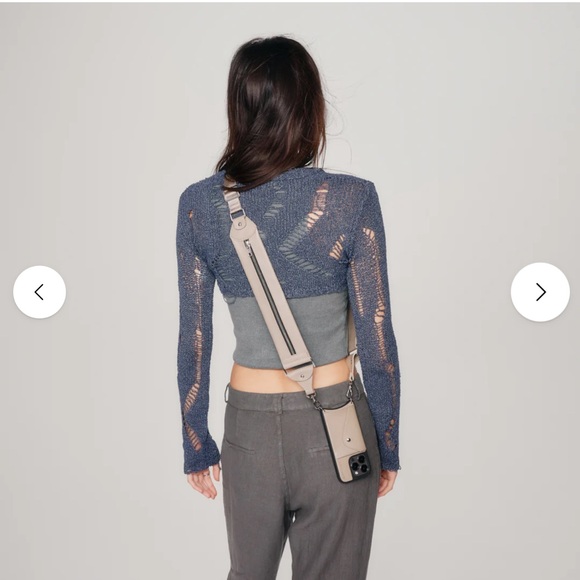 Stylish Tan Bandolier Bag - Picture 5 of 9